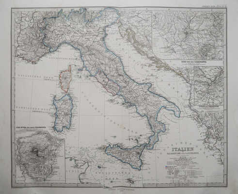 [Атлас Штилера. Италия. № 33. Гота: Юстус Пертес, 1868.]